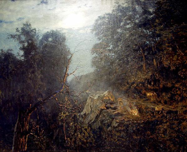 Nikolay Nikanorovich Dubovskoy Sunrise Norge oil painting art